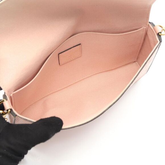 Louis Vuitton Shoulder Bag Pochette Félicie M67856 Rose Poudre Leather Pochette - Picture 3 of 11